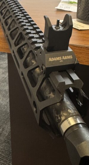Adams Arms front flip up sight